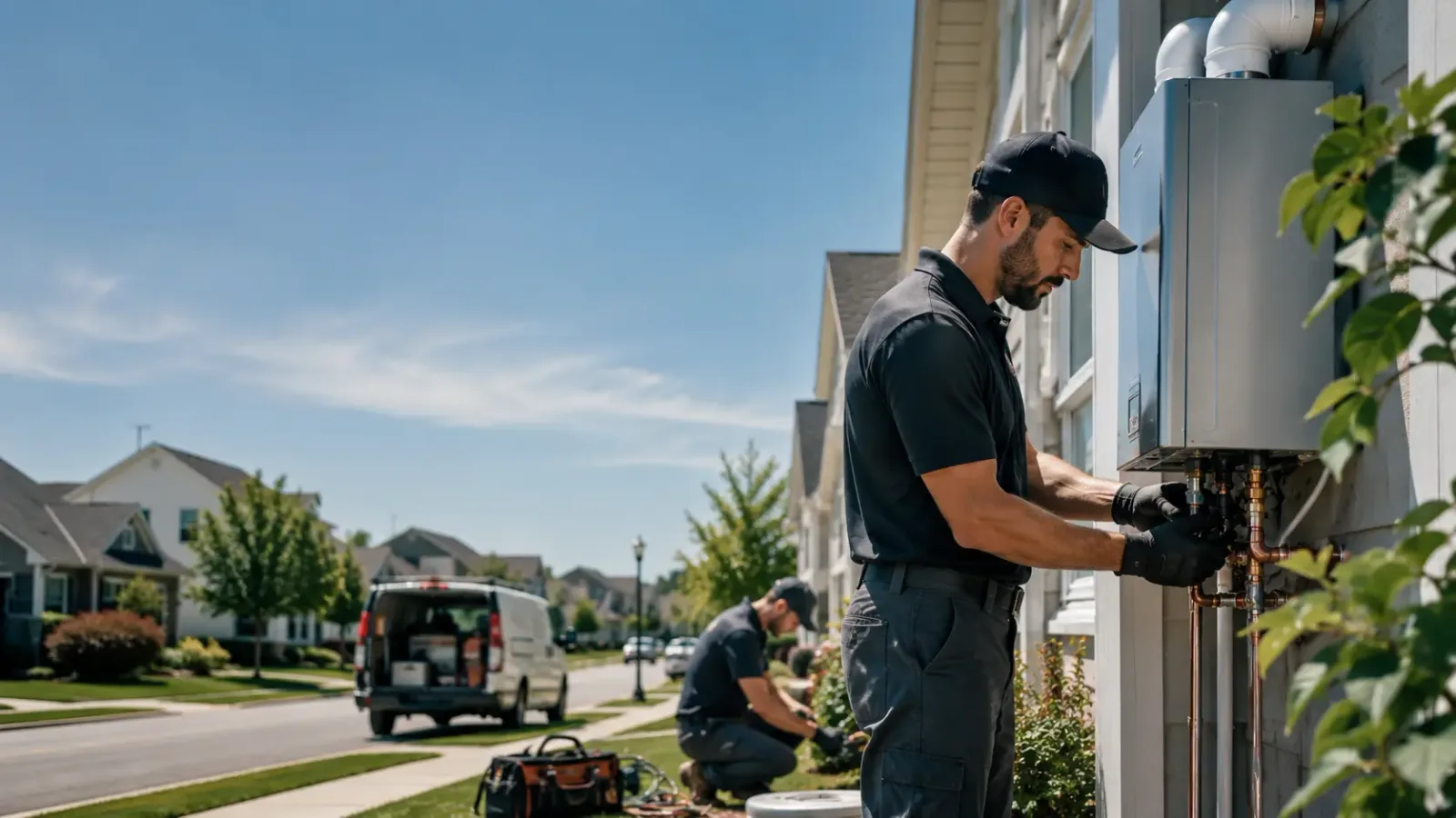 Tankless Water Heater Installation in Derwent, OH